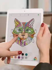 coloriage de chat pour adulte iPad Captures Décran 1