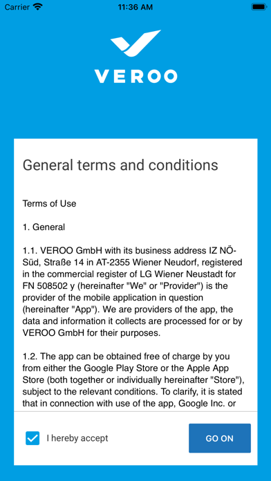 VEROO Trucker Services Screenshot