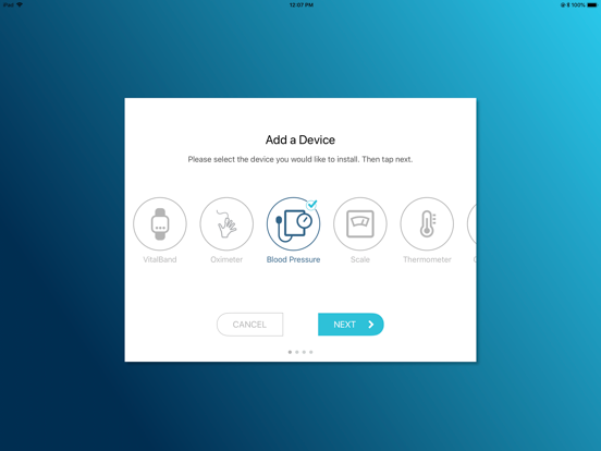 VitalCare iPad screenshot 5 - Health & Fitness app