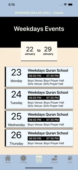 Game screenshot Suwanee Masjid App hack