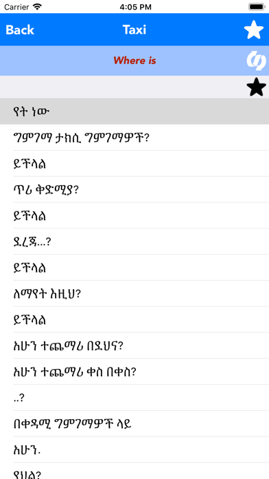 English to Amharic Translator Screenshot