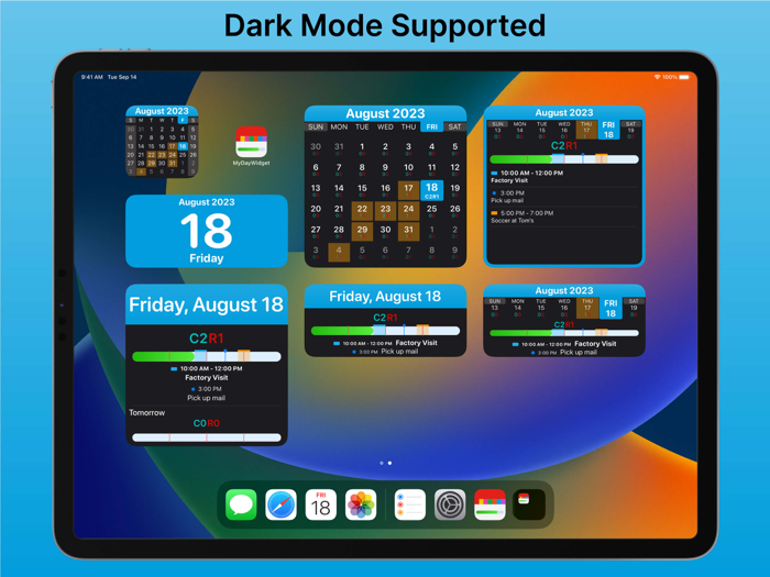 MyDayWidget - Calendar Widgets