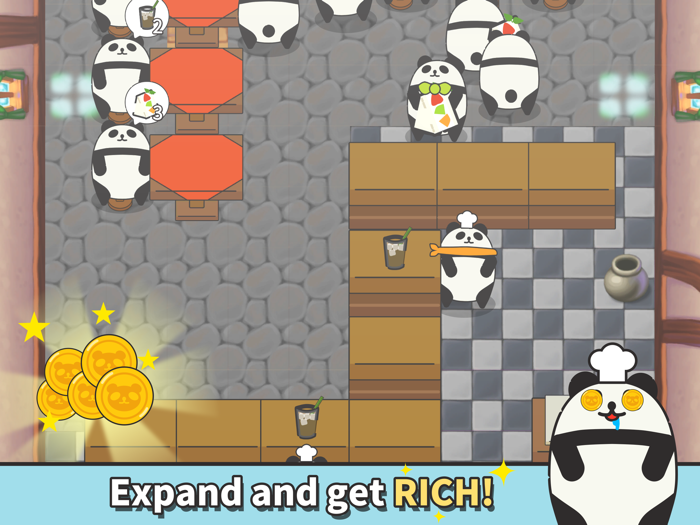 Panda Cafe - Idle Tycoon