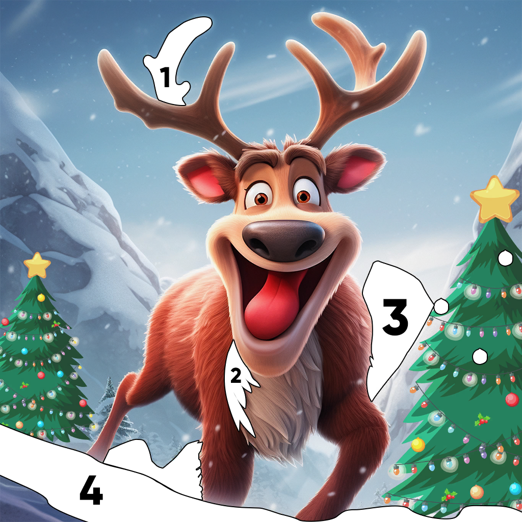 Get Christmas Coloring By Numbers for iOS, iPhone, iPad Aso Report