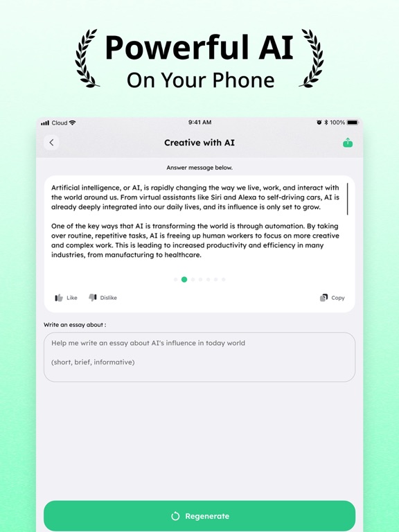 App screenshot