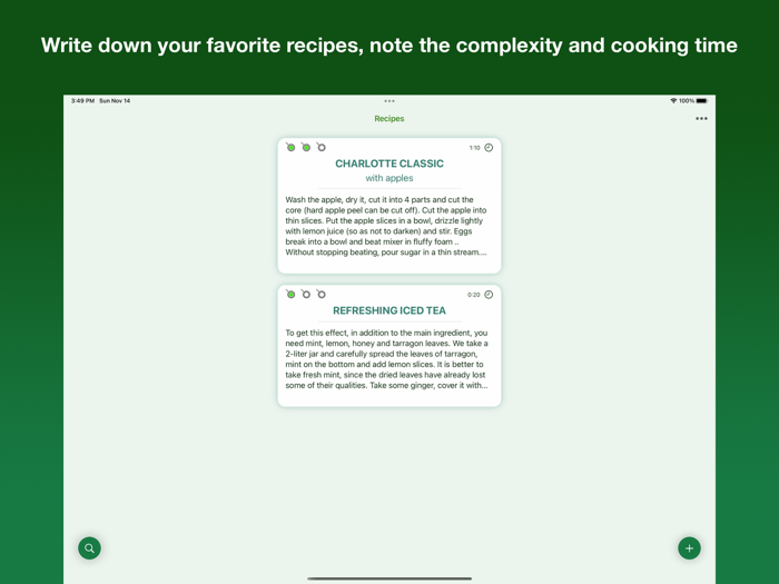 Culinary Recipes
