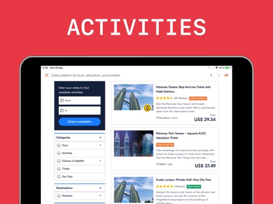 Kuala Lumpur Travel Guide iPad screenshot 6 - Travel app