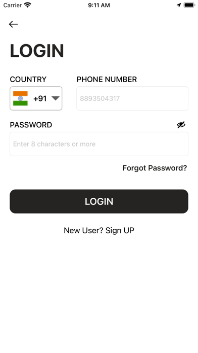 FastTrip Provider Screenshot