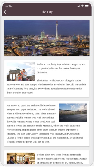 Booking Berlin & Travel Map Screenshot