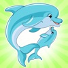 动物世界-智力开发拼图益智小游戏认海洋动物 icon