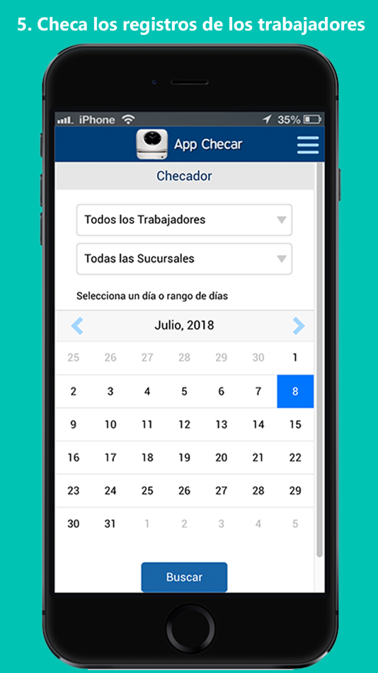 #5. App Checar Dashboard (iOS) 由: Jose Iniguez Franco