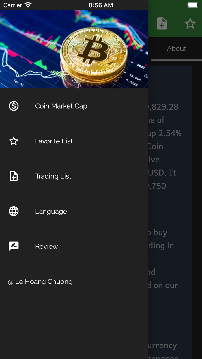 Coin Market Cap - Trading Tool