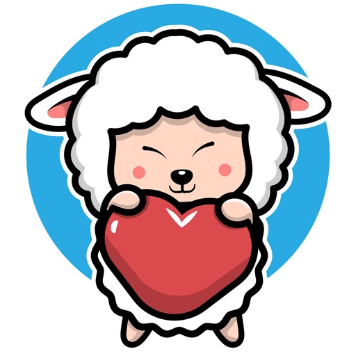 Sheep Love Animated Stickers