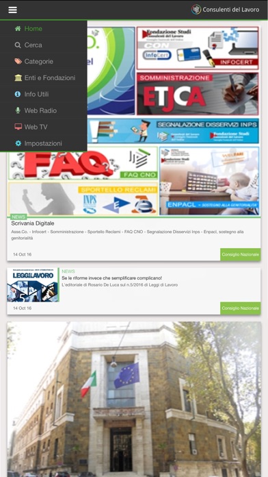 Screenshot #3 pour NEWS Consulenti del Lavoro