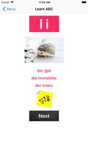 learn german abc, der die das iphone screenshot 1