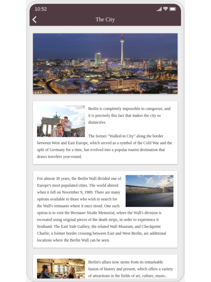 Booking Berlin and Travel Map