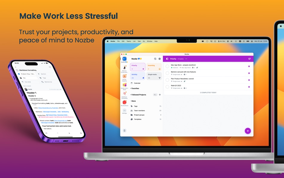 Nozbe: Tasks & Projects - 2024.10 - (macOS)