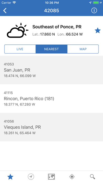 NOAA Buoys Marine Weather PRO Screenshot