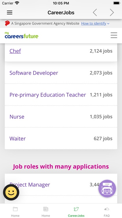 Singapore Jobs - Career Future