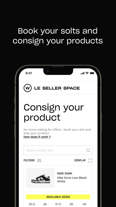Le Seller Space Screenshot