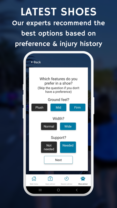Run Coach & Injury Advisor Screenshot