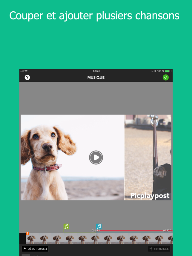 ‎PicPlayPost - Video Editor Capture d'écran