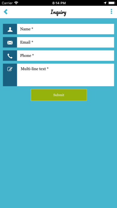 J Caldwell Custom Pools iPhone screenshot 4 - Business app