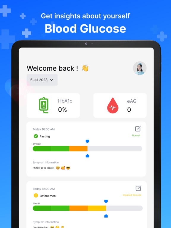 Screenshot #5 pour Blood Sugar - Glucose Tracker