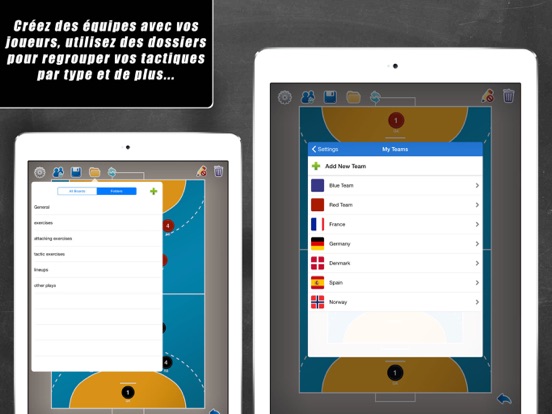 Screenshot #6 pour Planche Tactique: Handball++
