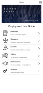 Clifford Chance Employment Law screenshot #1 for iPhone