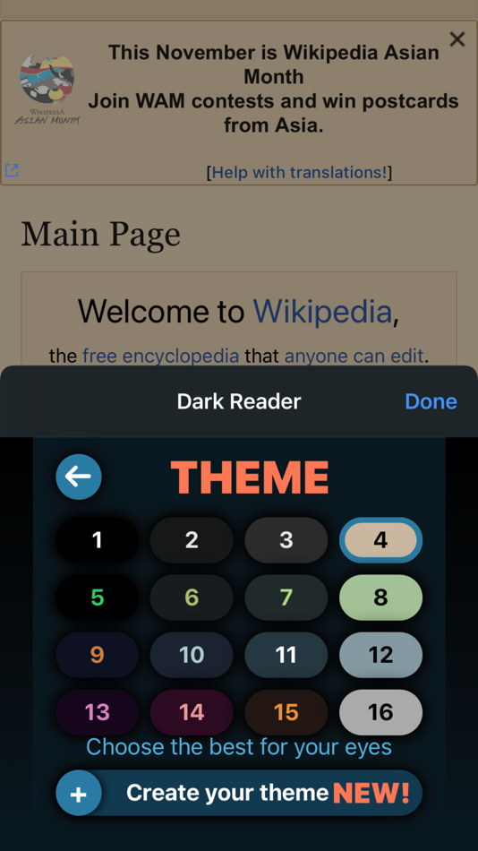 #3. Dark Reader for Safari (macOS) 由: Dark Reader Ltd