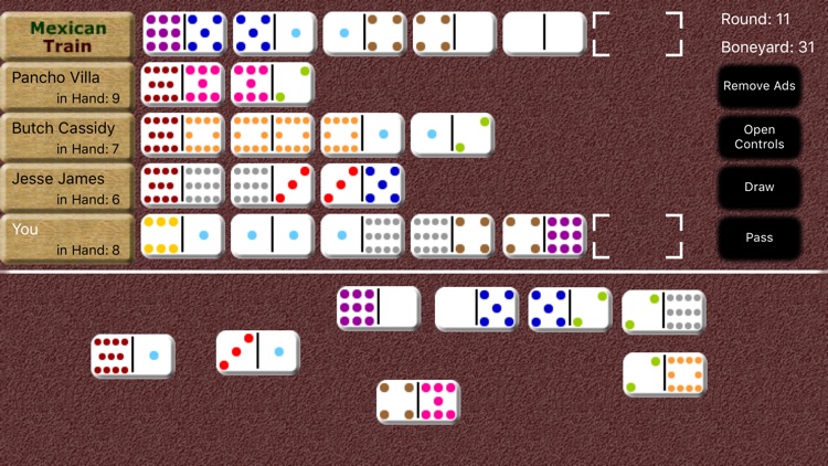 Mexican Train Dominoes screenshot-7