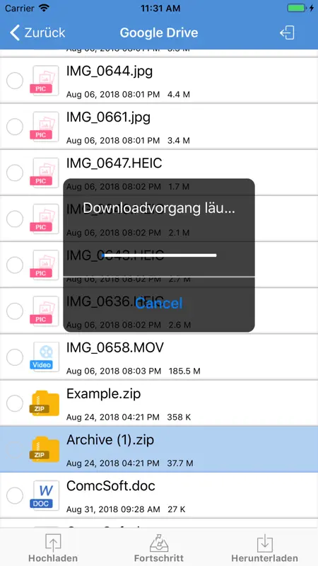 iZip Pro -Zip Unzip Unrar Tool screenshot 10 of 10
