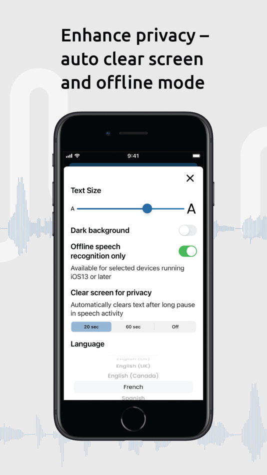 #3. NALscribe: live captions (iOS) 由: National Acoustic Laboratories