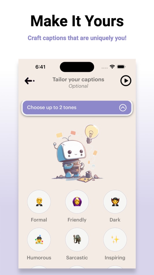 #5. CapGen: AI Image Captioner (iOS) 由: Hung Vu