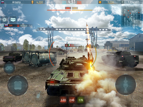 Screenshot #5 pour Modern Tanks: Jeu de Tank 3D