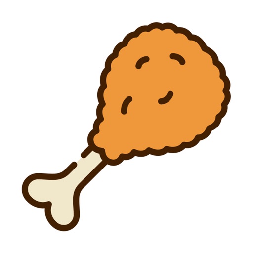 Fried Chicken Stickers icon