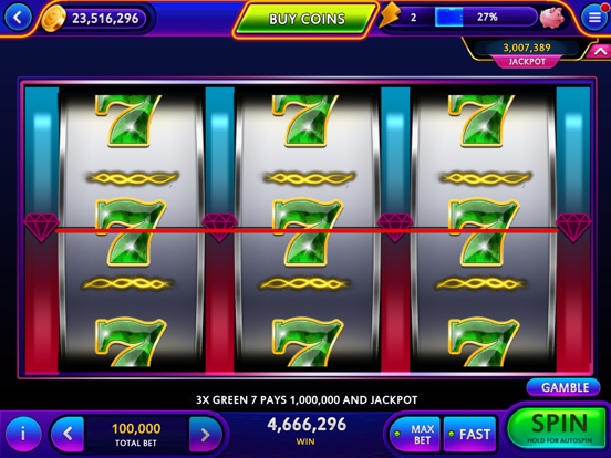 Vegas Now Double Slots Casino iPad app afbeelding 2