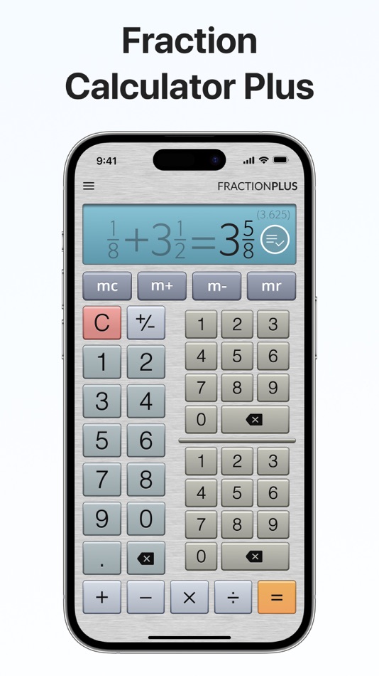 Fraction Calculator Plus #1 - 5.7.2 - (iOS)