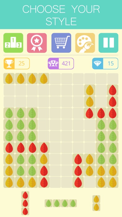 10x10 : fill the grid ! Screenshot