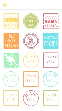 Game screenshot Mama Day Stickers apk