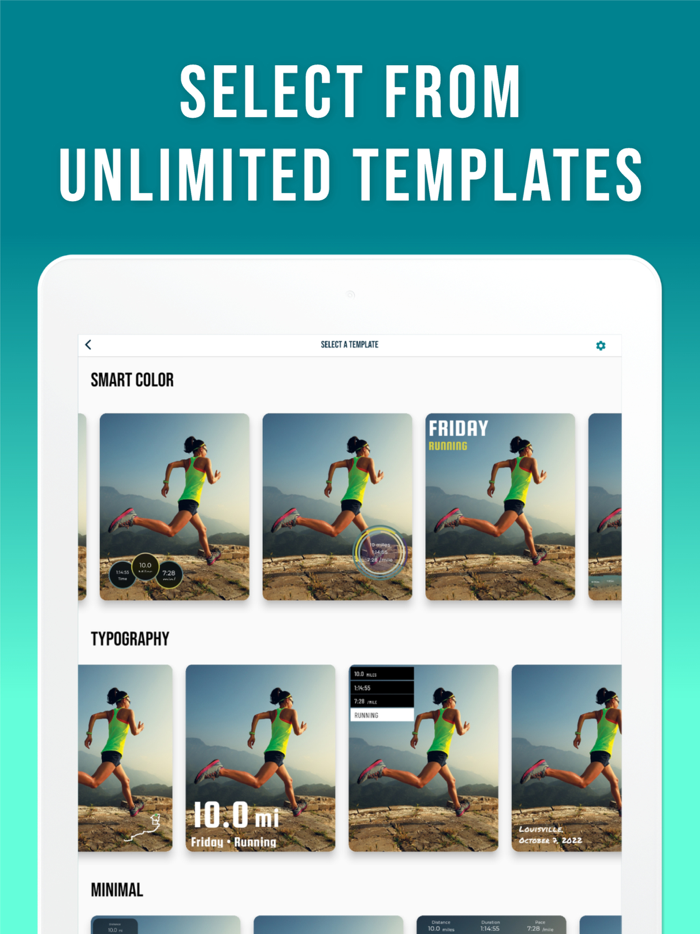 Run Photo - for Strava Garmin
