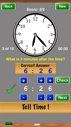 Tell Time ! ! screenshot 3