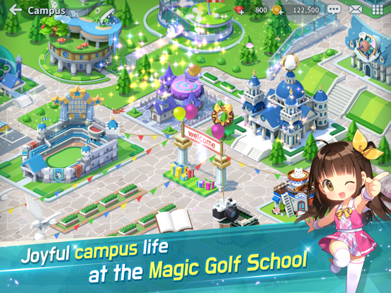 Birdie Crush: Fantasy Golf iPad screenshot 7 - Games app