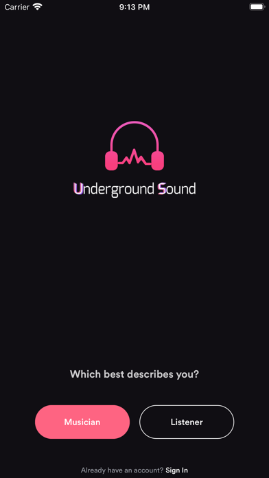 UGS - Underground Sound Screenshot