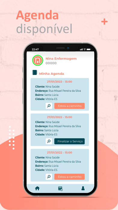 Nina Saúde - Enfermagem Screenshot