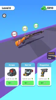 gun builder run! iphone screenshot 2
