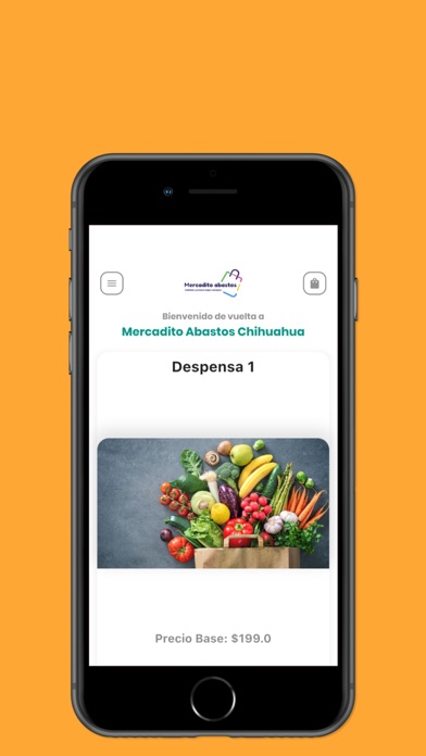 Mercadito Abastos App Screenshot