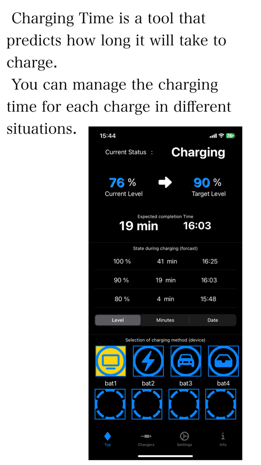 Charging Time - 2.5 - (iOS)