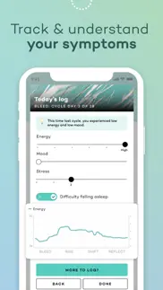 moody month: cycle tracker iphone screenshot 3